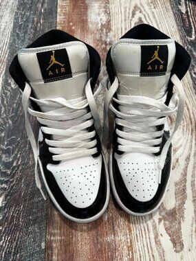 Air Jordan Black & White Sneakers